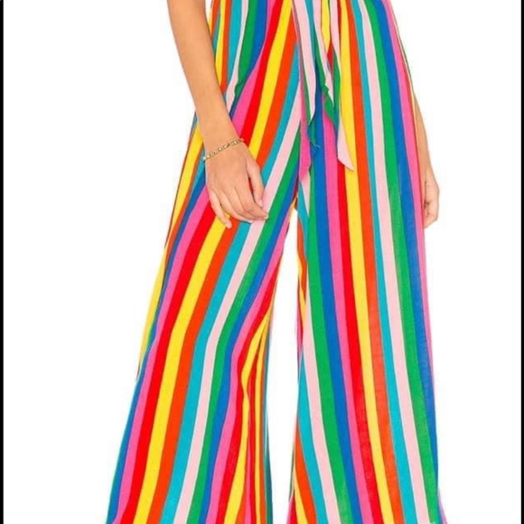 Show Me Your MuMu Pants - Show Me Your Mumu Explorer Pants in Tulum Stripe XL SET